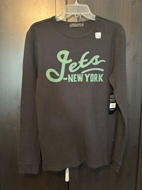 Junk Food Clothing New York Jets Black Thermal